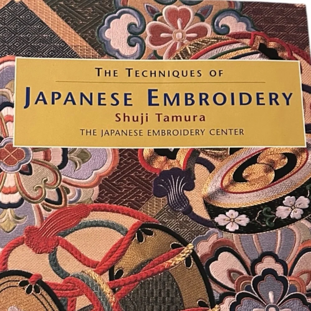 The Techniques of Japanese Embroidery Book Shuji Tamura Traditional Needlework